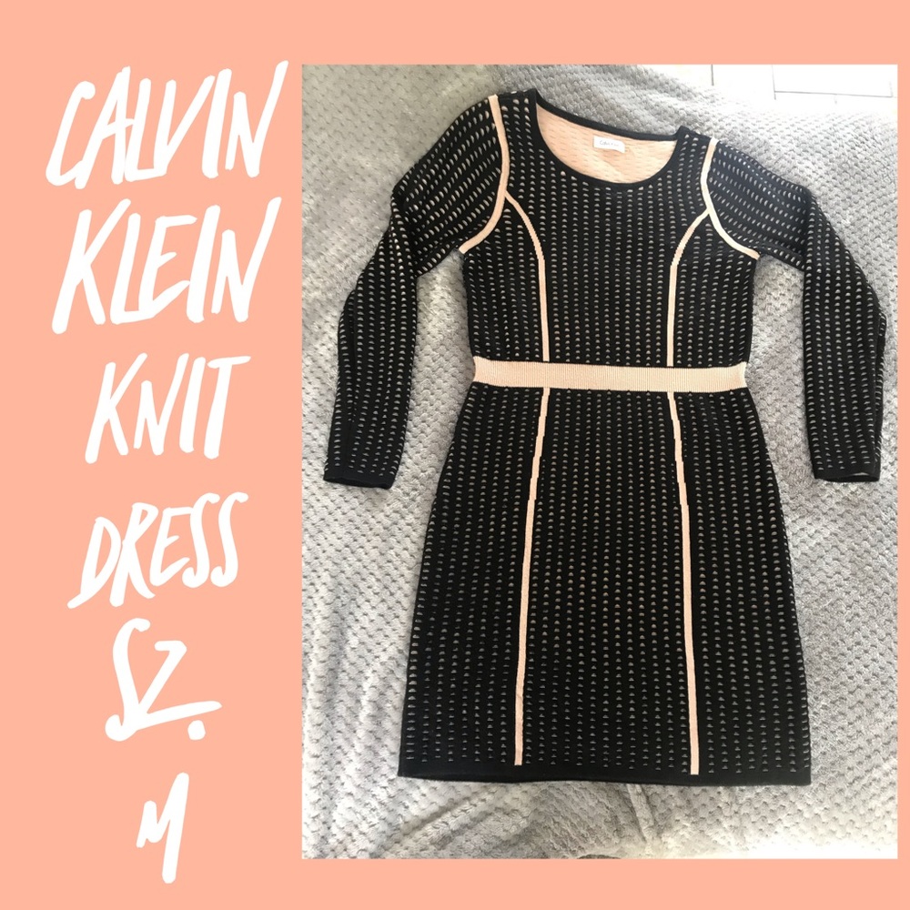 Lovely Calvin Klein Knit Dress Sz. M